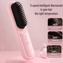 Vista 3 de Cepillo Plancha Cabello portatil